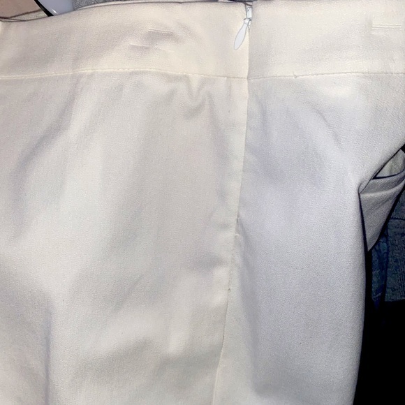 Talbots Chatham Ankle Pants in White Size 6 petit - Picture 7 of 7